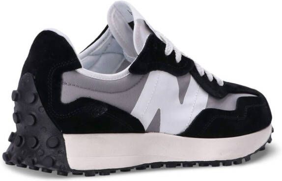 New Balance 327 panelled low-top sneakers Black