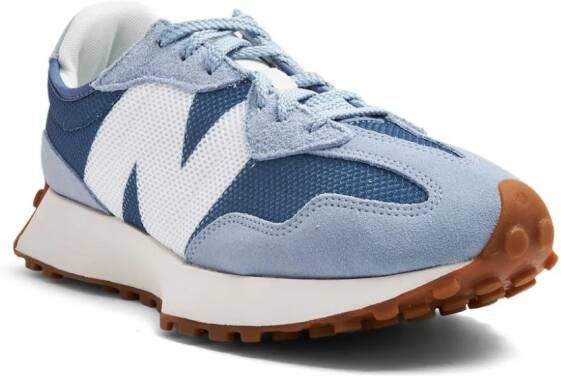 New Balance 327 panelled suede sneakers Blue