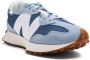 New Balance 550 logo-embossed leather sneakers White - Thumbnail 2