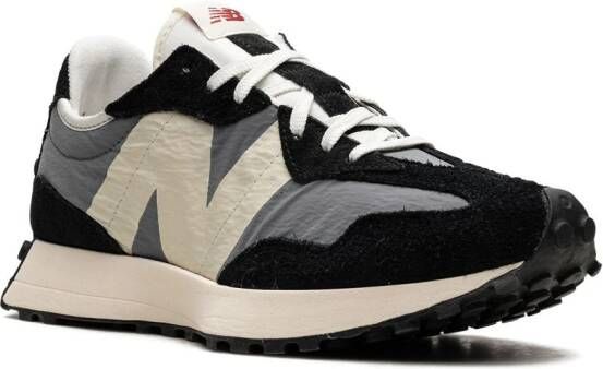 New Balance 327 suede sneakers Black