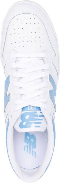 New Balance 480 lace-up sneakers White