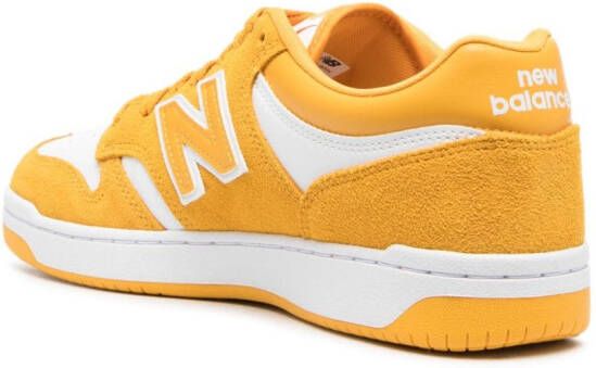 New Balance 480 suede low-top sneakers Yellow