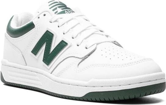 New Balance 480 "White Nightwatch Green" sneakers