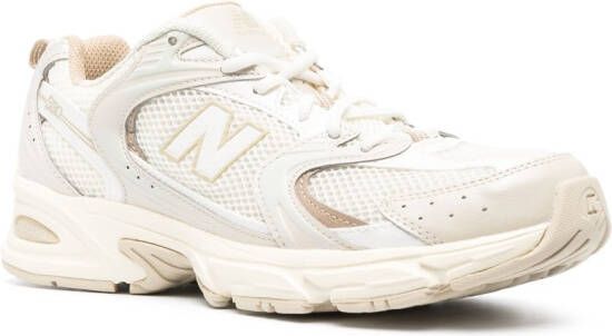 New Balance 530 logo-patch low-top sneakers Neutrals