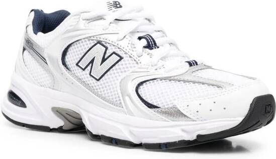 New Balance 530 low-top lace-up sneakers White