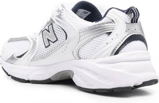New Balance 530 low-top lace-up sneakers White
