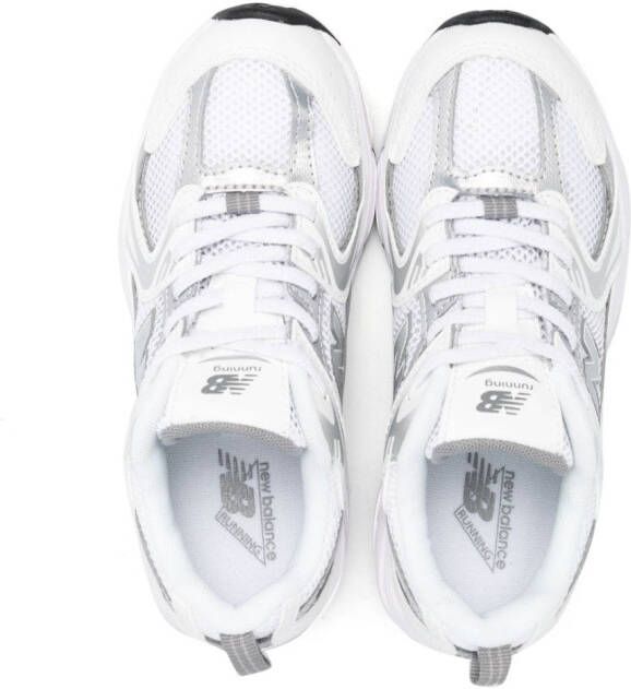 New Balance Kids 550 touch-strap sneakers White - Picture 6