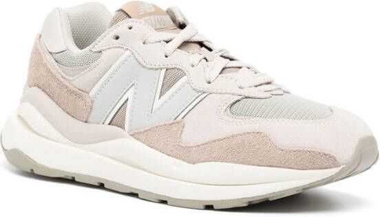New Balance 54 70 logo-patch lace-up sneakers White