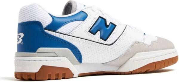 New Balance 550 colour-block leather sneakers White