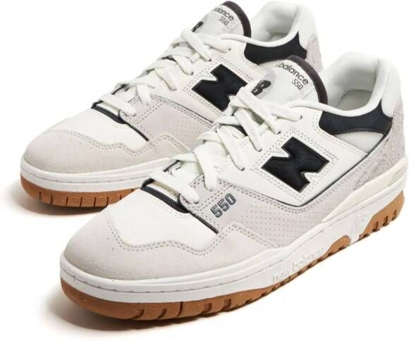 New Balance 550 colour-block sneakers White