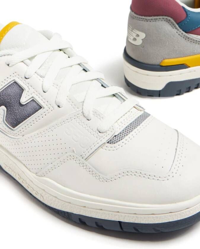 New Balance 550 lace-up leather sneakers White