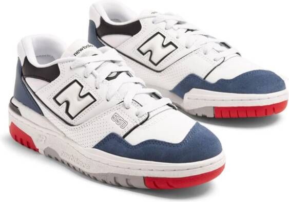 New Balance 550 lace-up sneakers White