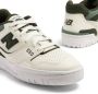 New Balance 550 logo-embossed leather sneakers White - Thumbnail 4