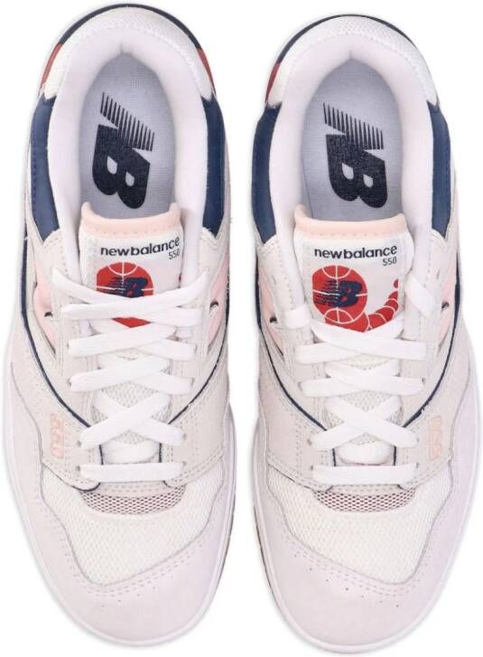 New Balance 550 leather sneakers White