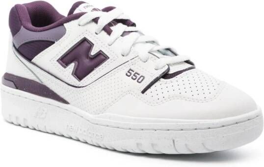 New Balance 550 leather sneakers White