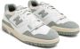 New Balance 550 logo-embossed leather sneakers White - Thumbnail 4