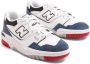 New Balance 550 logo-embossed leather sneakers White - Thumbnail 7