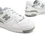New Balance 550 logo-embossed leather sneakers White - Thumbnail 3