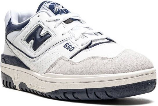 New Balance 550 "White Navy Blue" sneakers