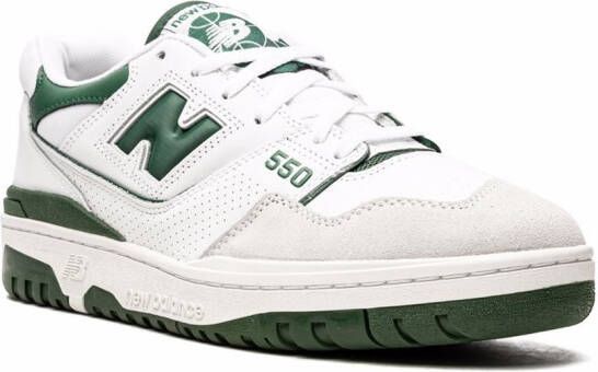 New Balance 550 "White Team Forest Green" sneakers