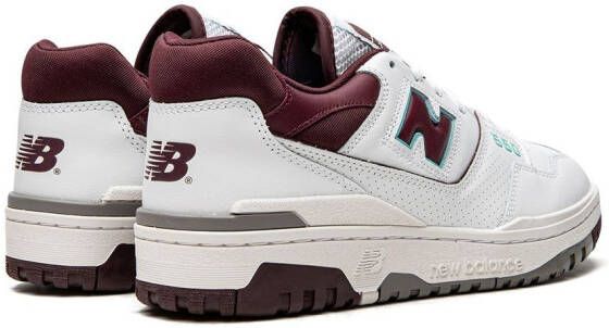 New Balance 550 "Burgundy Cyan" sneakers White