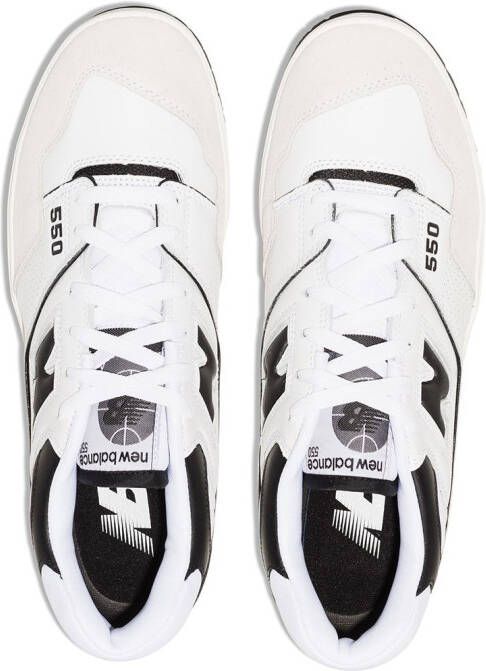 New Balance 550 "White Black" sneakers