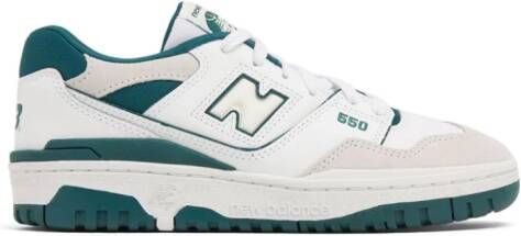 New Balance 550 panelled lace-up sneakers Neutrals