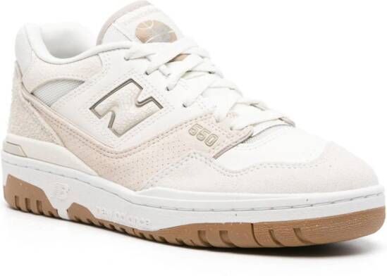 New Balance 550 panelled leather sneakers Neutrals