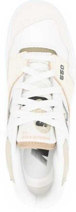 New Balance 550 panelled sneakers White