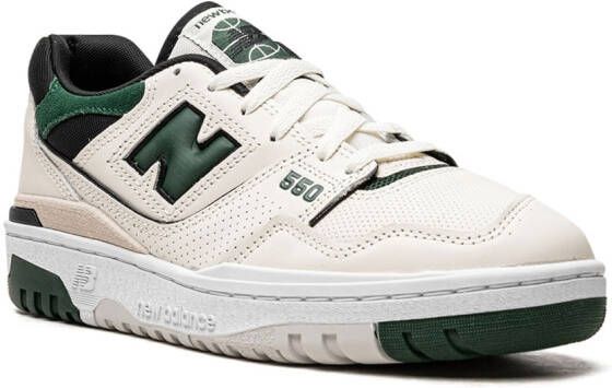 New Balance 550 "Sea Salt Pine Green" sneakers White