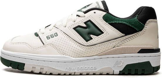 New Balance 550 "Sea Salt Pine Green" sneakers White