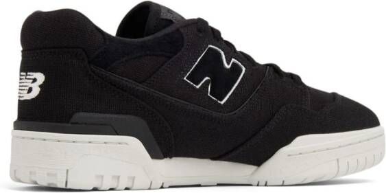 New Balance 550 suede low-top sneakers Black