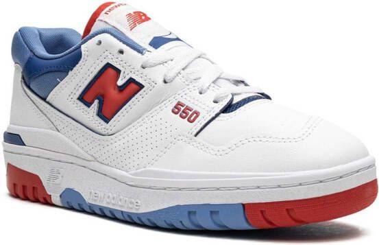 New Balance 550 "White Red Blue" sneakers