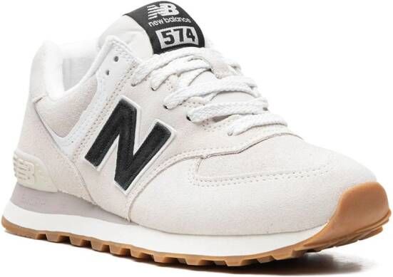 New Balance 574 "Black Nimbus Gum" sneakers White