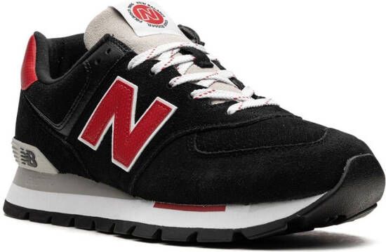 New Balance 574 "Black Red" sneakers