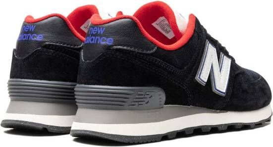 New Balance 574 "Black Red" sneakers