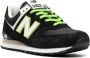 New Balance 574 "Black White Green" sneakers - Thumbnail 2