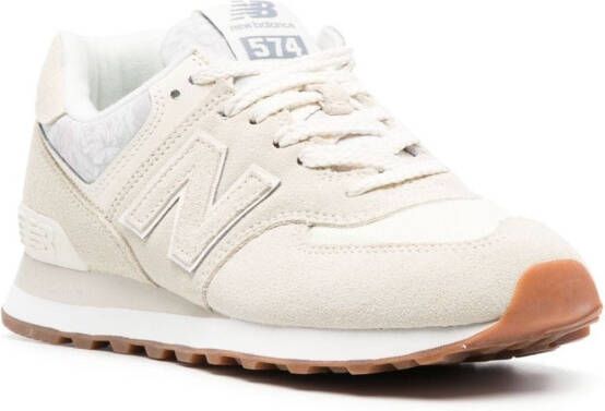 New Balance 574 lace-up sneakers Neutrals