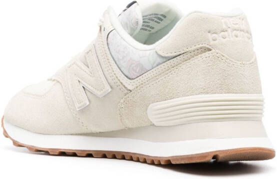 New Balance 574 lace-up sneakers Neutrals
