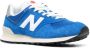 New Balance 574 lace-up suede sneakers Blue - Thumbnail 2