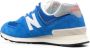 New Balance 574 lace-up suede sneakers Blue - Thumbnail 3