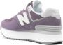 New Balance 574 leather sneakers Purple - Thumbnail 3