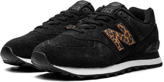 New Balance 574 "Leopard" sneakers Black