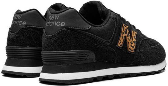 New Balance 574 "Leopard" sneakers Black