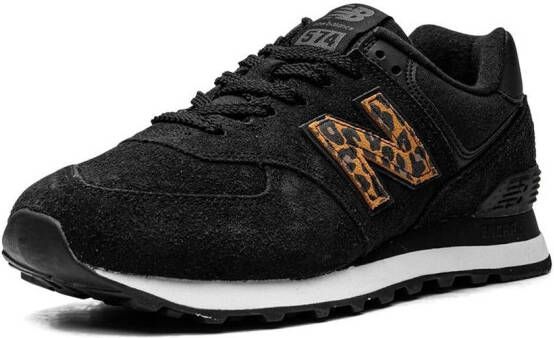 New Balance 574 "Leopard" sneakers Black