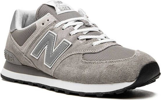 New Balance 574 Core "Grey White Silver" sneakers Neutrals