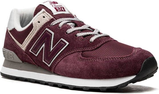 New Balance 574 "Burgundy" sneakers Red