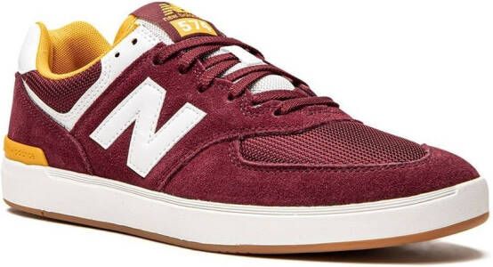 New Balance 574 low-top sneakers Red