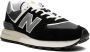 New Balance 574 panelled low-top sneakers Black - Thumbnail 2