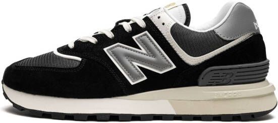 New Balance 574 panelled low-top sneakers Black